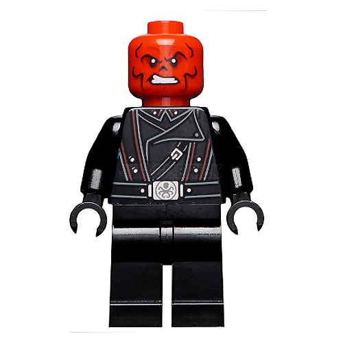 LEGO Minifigure - Red Skull, Black Belt, The Avengers [MARVEL]