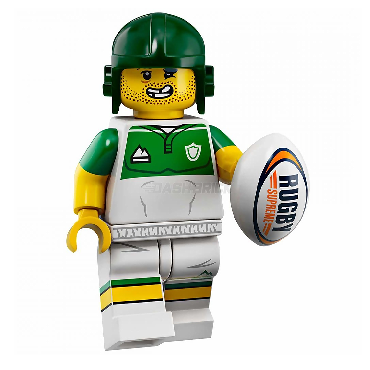LEGO Collectable Minifigures - Rugby Player (13 of 16) [Series 19 ...