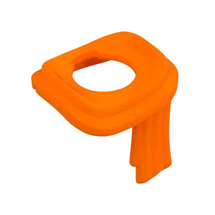 LEGO Minifigure Part - Scarf Long Wrapped, Orange [25376] 6173924