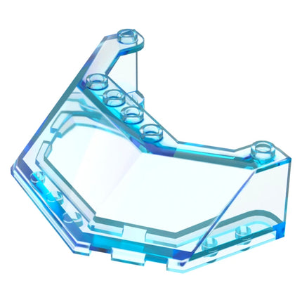 LEGO Windscreen 5 x 8 x 2, Trans-Light Blue [62576] 6514294