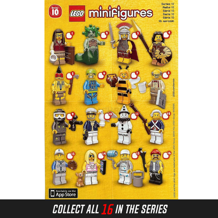 LEGO Collectable Minifigures - Decorator, Painter (15 of 16) [Series 10]