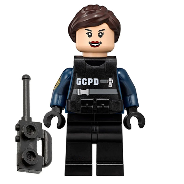 LEGO Minifigure - GCPD Officer, SWAT Gear, Female (2017) [The LEGO Batman Movie]