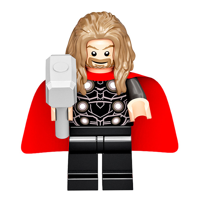 100% Lego Thor's Hammer Mjolnir Sledgehammer Weapon Minifigure Marvel  Superhero