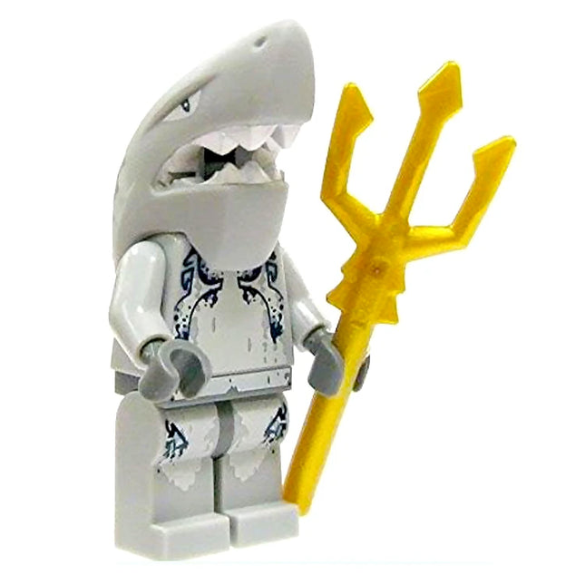 LEGO Minifigure - Atlantis Shark Warrior (2010) [ATLANTIS]