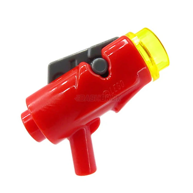 LEGO Minifigure Accessory - Weapon Minifigure, Gun, Mini Blaster / Shooter, Red [15391c01]