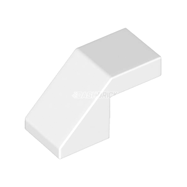 LEGO Slope 45 2 x 1 with Cutout without Stud, White [28192] 6166894