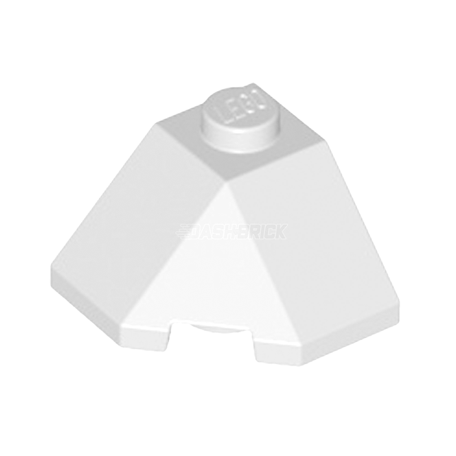 LEGO Wedge 2 x 2 (Slope 45 Corner), White [13548] 6056447