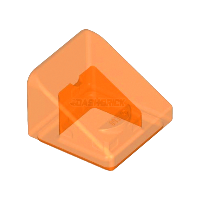 LEGO Slope 30 1 x 1 x 2/3, Trans-Orange [54200] 6245265