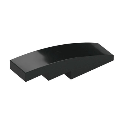 LEGO Slope, Curved 4 x 1, Black [11153] 61678 6037746