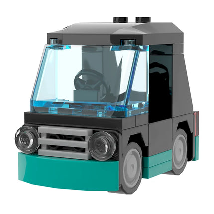 LEGO "Click n' Go Coupé" - Small Car, Black [MiniMOC]