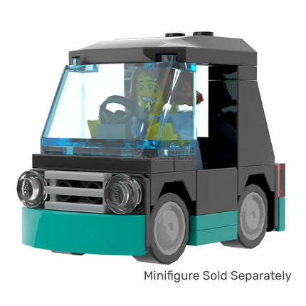 LEGO "Click n' Go Coupé" - Small Car, Black [MiniMOC]