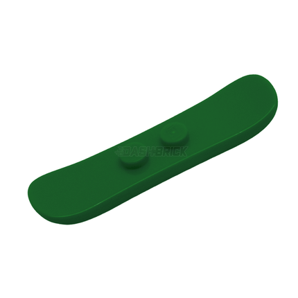 LEGO Minifigure Accessory - Snowboard, Small, Dark Green [18746]