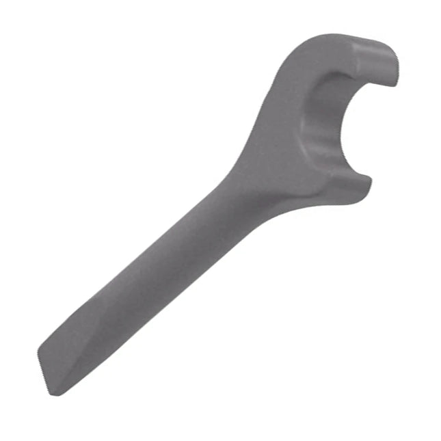 LEGO Minifigure Accessory - Tool Spanner Wrench with Pry Bar, Flat Silver [4006] 88631 6167576