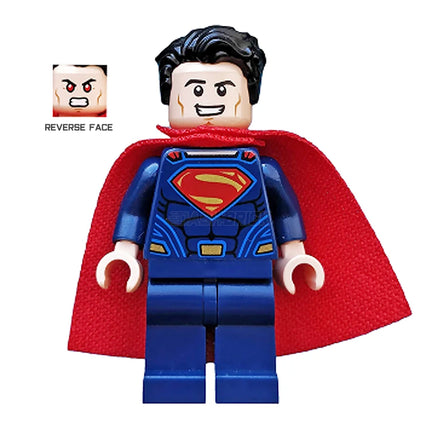 LEGO Minifigure - Superman - Dark Blue Suit, Dawn of Justice (2016) [DC Comics]