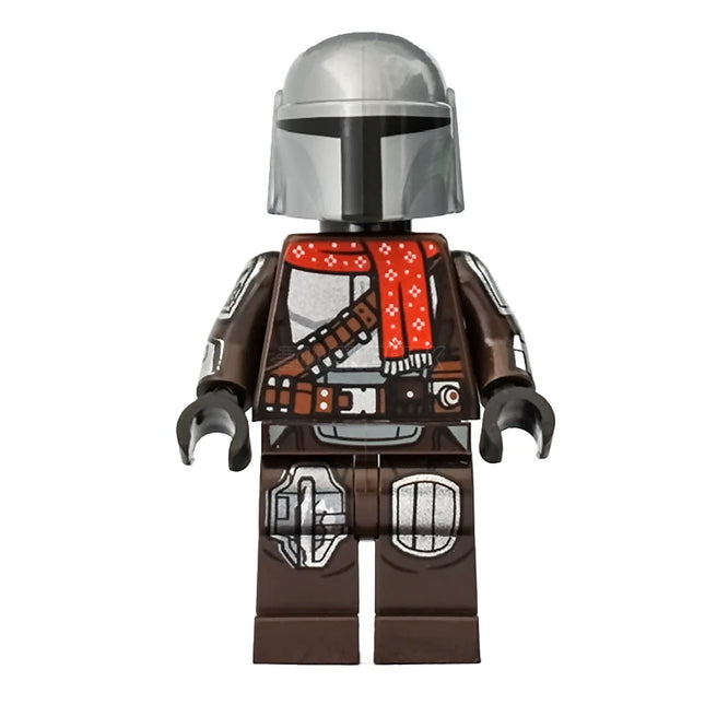 LEGO Minifigure - The Mandalorian / Din Djarin / 'Mando' - Holiday Scarf (2021) [STAR WARS]
