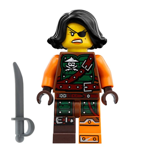 LEGO Minifigure - Cyren, Belt Outfit, Pirate (2016) [NINJAGO]