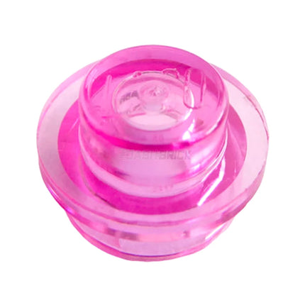 LEGO Round Plate, 1 x 1, Trans-Dark Pink [4073] 6514060