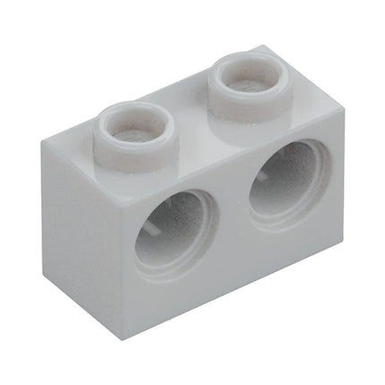 LEGO Technic, Brick 1 x 2 with Holes, Light Grey [32000] 4211541