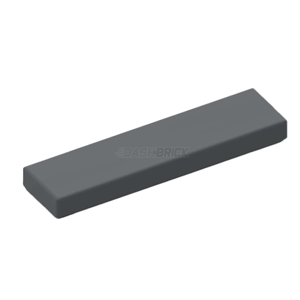 LEGO Tile 1 x 4, Dark Grey [2431] 4211053