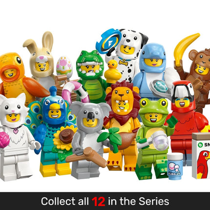 LEGO Collectable Minifigures - Goldfish Costume Fan (3 of 12) [Series 28] Animal Series