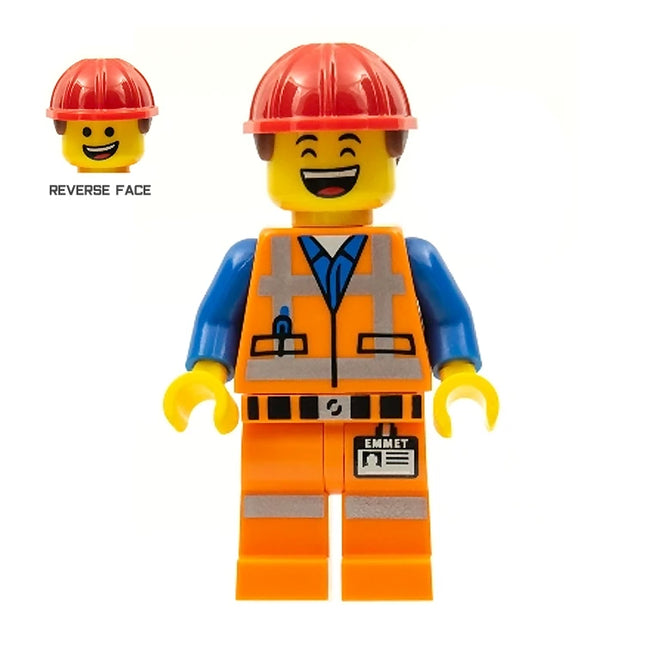 LEGO Minifigure - Hard Hat Emmet (2014) [The LEGO Movie]