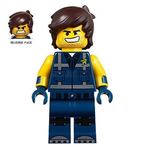 LEGO Minifigure - Rex Dangervest, Smile/Angry [The LEGO Movie]