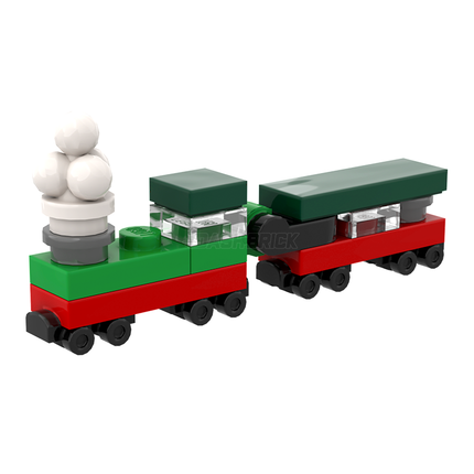 LEGO "Toy Train" - Green & Red [Christmas]