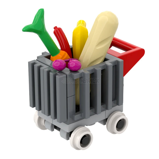 LEGO "Shopping Trolley" - Grocery Shopping Cart [MiniMOC]