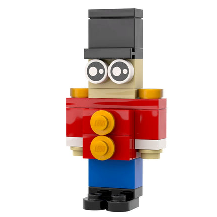 12 Days of Christmas - Toy Soldier (12 of 12) Made with Genuine LEGO® [MiniMOC]