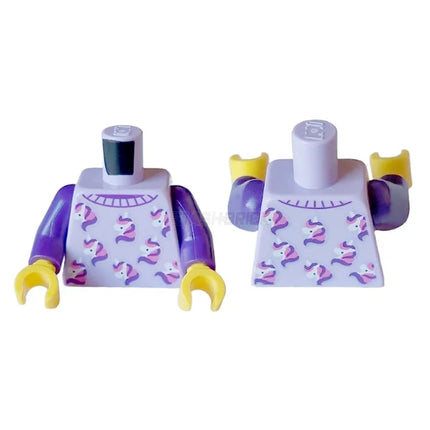 LEGO Minifigure Part - Torso Pajama/Sweater, Unicorn Heads [973pb5352c01] 6443370