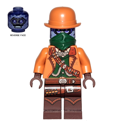 LEGO Minifigure - Vaughn Geist - Angry [HIDDEN SIDE]