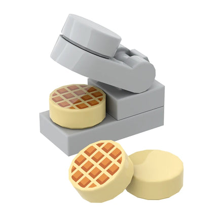 LEGO "Waffle Maker" - Waffles, Cooker/Press [MiniMOC]