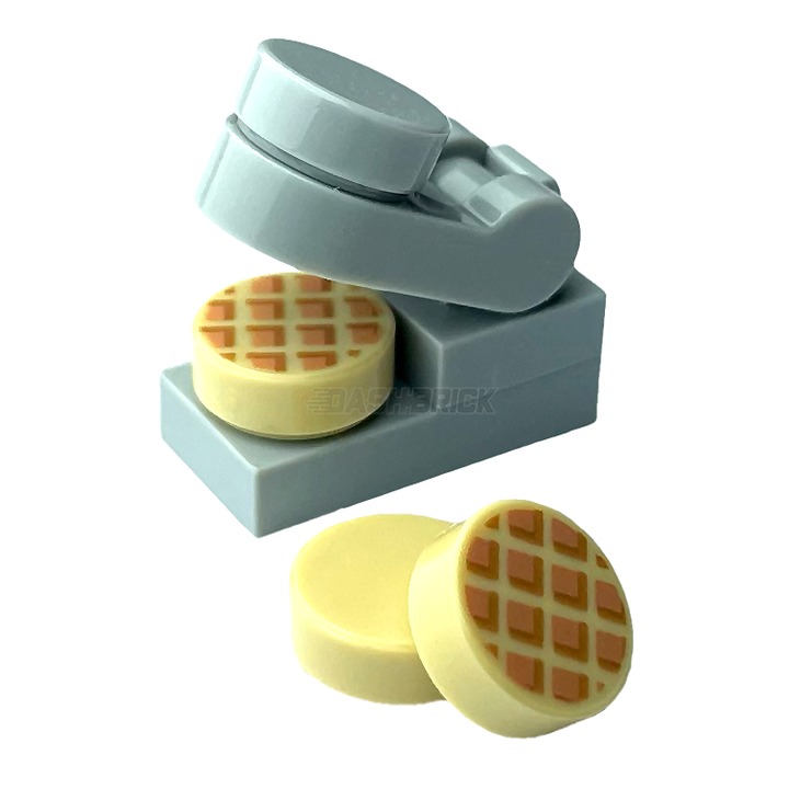 LEGO "Waffle Maker" Waffles, Cooker/Press [MiniMOC] DASHBRICK
