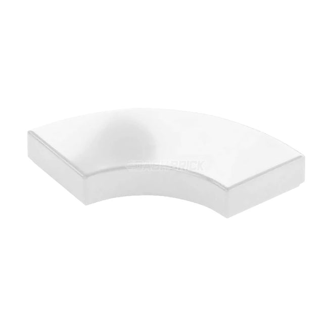 LEGO Tile, Round Corner 2 x 2 Macaroni, White [27925] 6172674