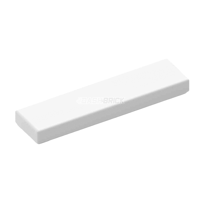 LEGO Tile 1 x 4, White [2431] 243101