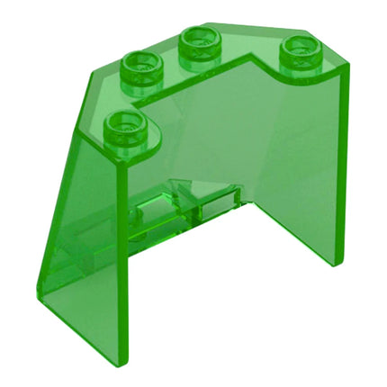 LEGO Windscreen 3 x 4 x 3, Trans-Green [84954] 6435795
