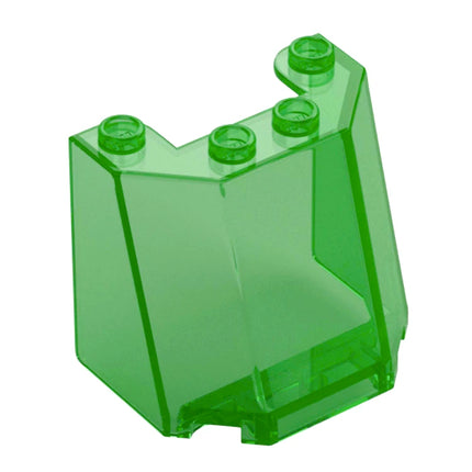 LEGO Windscreen 3 x 4 x 3, Trans-Green [84954] 6435795
