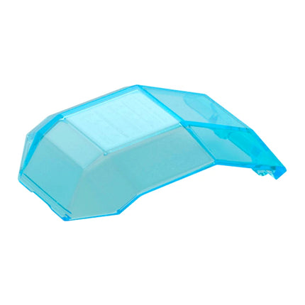 LEGO Windscreen 4 x 4 x 4 2/3 with Bar Handle, Trans-Light Blue [11289] 6280333