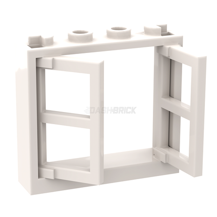 LEGO Window with 2 x Opening Panes, White [60594 / 60608]