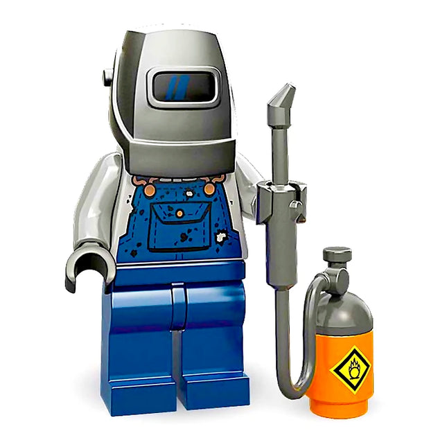 LEGO Collectable Minifigures - Welder (10 of 16) [SERIES 11]