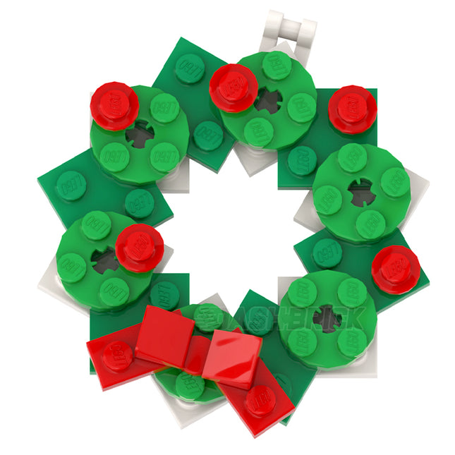 LEGO Christmas Tree Decoration - Joyful Wreath [MiniMOC]