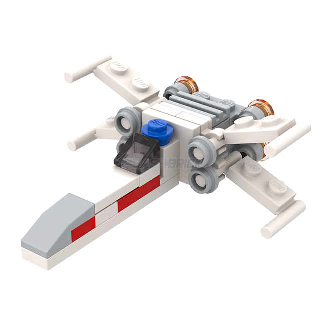 LEGO "X-Wing" - Star Wars™ Rebel Alliance Starfighter, Micro [MiniMOC]