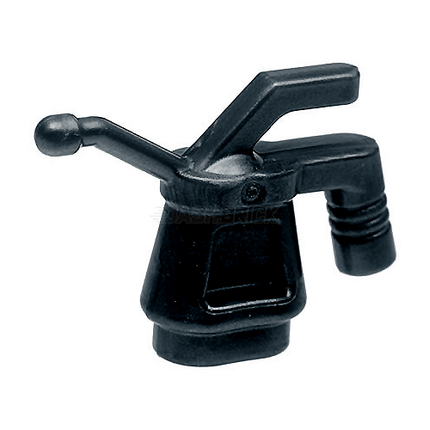 LEGO Minifigure Accessory - Tool, Oil Can - Ribbed Handle, Black [11402c]