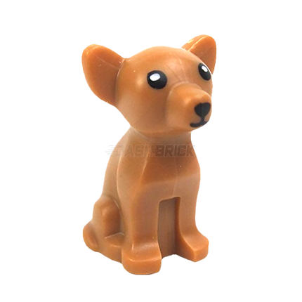 LEGO Minifigure Animal - Dog, Chihuahua, Black Eyes, Nose [12888pb01]