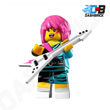 LEGO Collectable Minifigures - Rocker Girl (15 of 16) Series 7