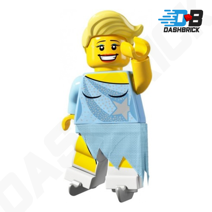 LEGO Collectable Minifigures - Ice Skater (15 of 16) Series 4