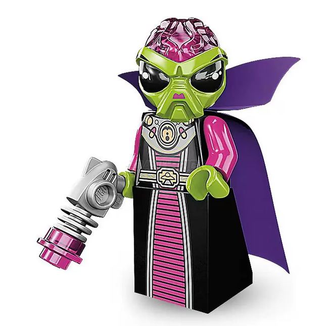LEGO Collectable Minifigures Alien Villainess 16 of 16 Series 8 DASHBRICK