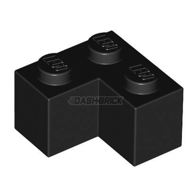 LEGO Brick 2 x 2 Corner, Black [2357]