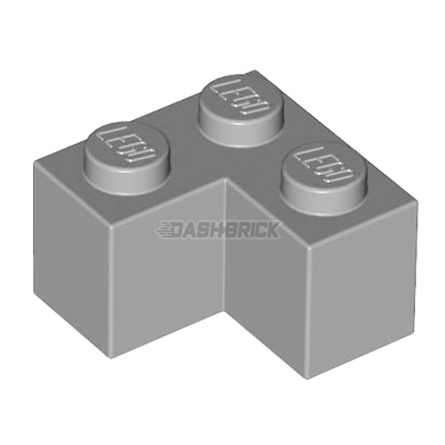 LEGO Brick 2 x 2 Corner, Light Grey [2357]