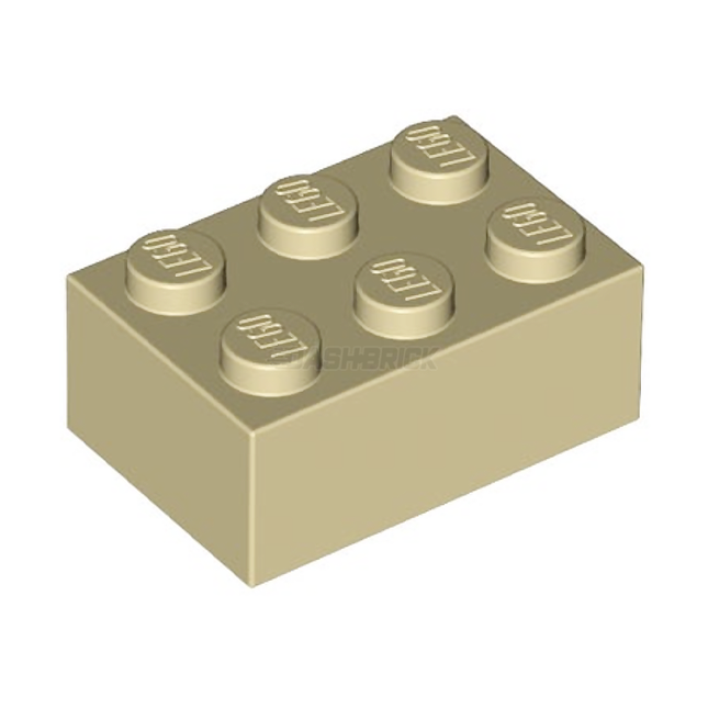 LEGO Brick 2 x 3, Tan [3002]